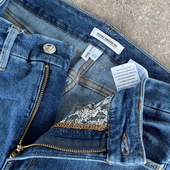 GOOD AMERICAN Good Waist High Rise Jeans Size 4/27 - Picture 6 of 11